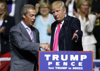 Trump-ally Farage waits in the wings as the UK hunts for a leader