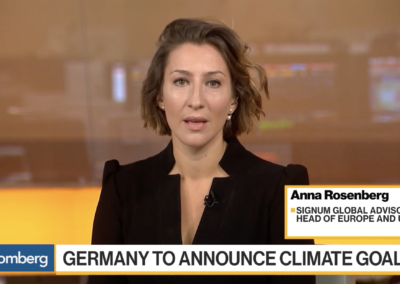 Germany’s Climate Push Seen as ‘Fiscal Stimulus in Disguise’